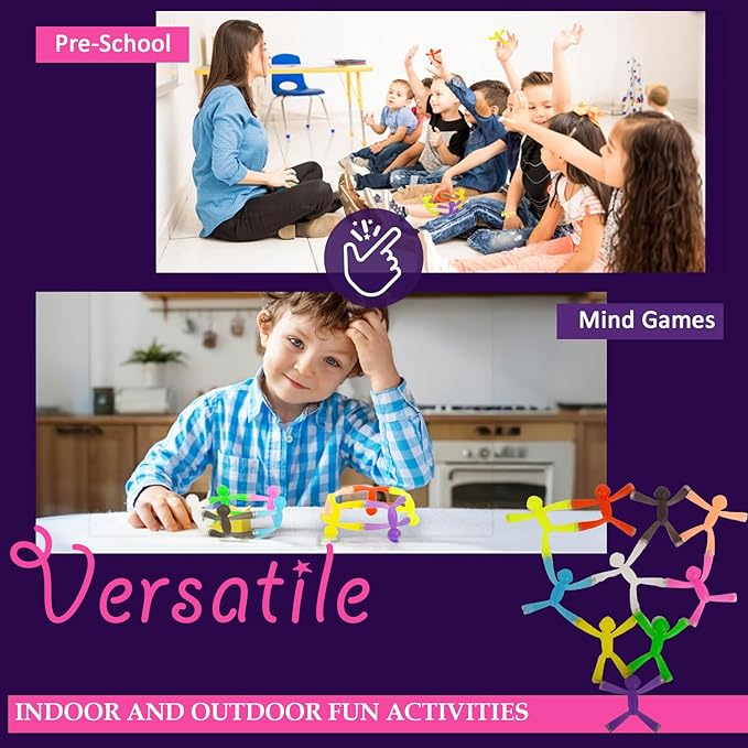 MAGMEN Strong X3 Magnets Enhanced Grip Fidget Toys 10-Pack | ADHD Autism Anxiety Relief | Sensory Desk Toys Kids & Adults | Travel Office Stress Relief | Ages 3+ Child Safety Certified. Opaque Colors