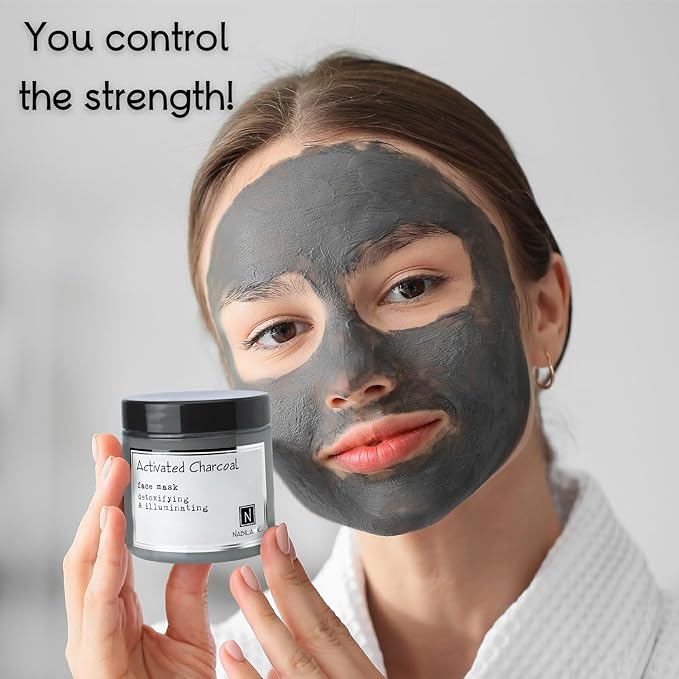 Nabila K Repair & Care Gift Set – Includes Rice & Evening Primrose Face Wash, Rose & Aloe Toner, Charcoal Mask & Brown Sugar Lip Polish – Luxury Skincare Kit for Women & Men – Ready-to-Gift Spa Box