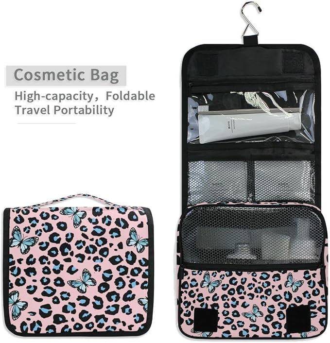 senya Hanging Travel Toiletry Bag Kit Makeup Case Cosmetics Organizer for Men Women