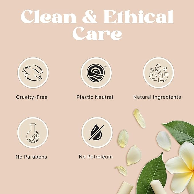 USDA Organic Lip Balm - USA Made with Natural Ingredients, Stocking Stuffers for Adults & Teens, Beeswax Vanilla Chapstick for Dry Lips, Beauty Gifts for Women, Birthday Gifts for Her & Him