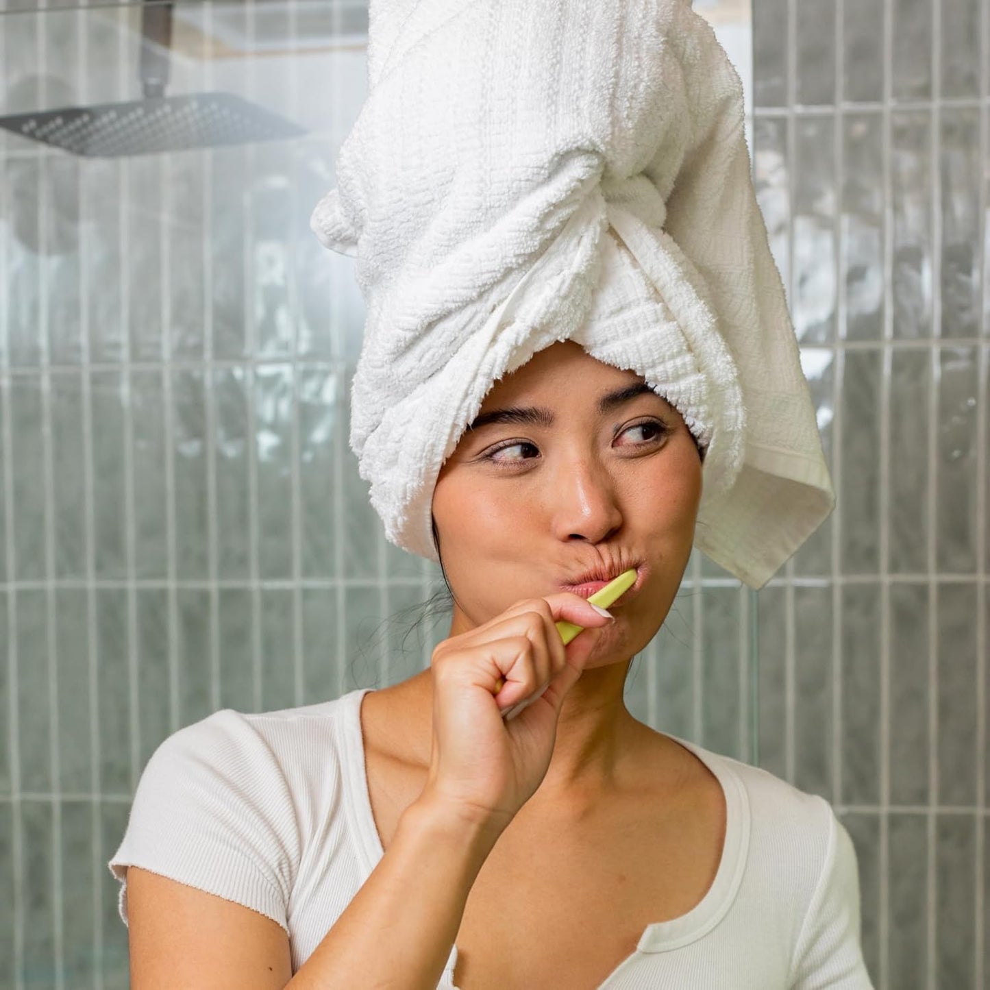 Cocofloss Cocobrush, Ultra-Soft Manual Toothbrush, Dentist-Designed, Gentle on Gums, Made from Recycled Plastic, Orange Zest