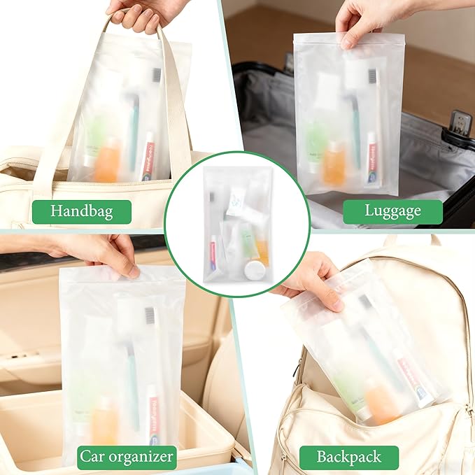 Hygiene Kit Bulk, Individually Packed, The Convenience Kit Bulk Is Fully Equipped And Clean And Hygienic, Convenience Kits Suitable For Hotel, Home, Camping, Travel (100 Sets)
