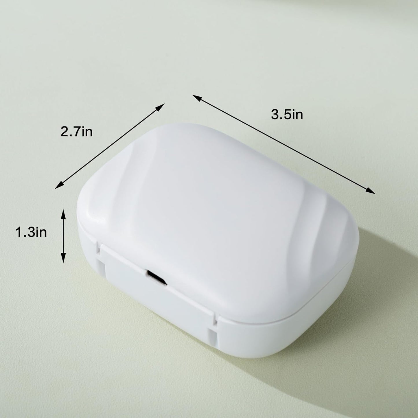 Toothbrush Sanitizeri Case with U V-C Lights, Dryer Heating, Fan Drying - Rechargeable Portable Toothbrush Cover, Hook Wall Mount Sterilizeri Box for Home, Travel & Fits All Toothbrushes