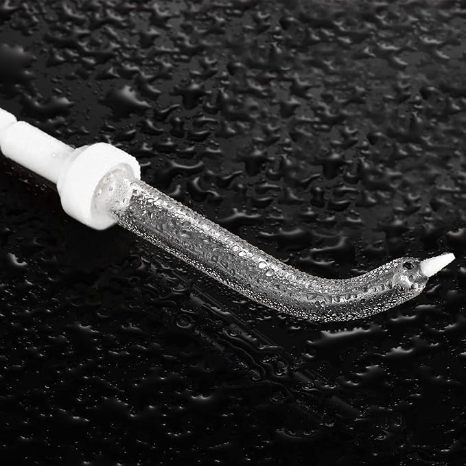 Flosser Replacement Tips for Waterpik Periodontal Tips Dental Water Flosser Tips Replacement Tips for Waterpik Water Flossers (Like WP-100) and Other Brand Oral Irrigators（6 Periodontal Tips）