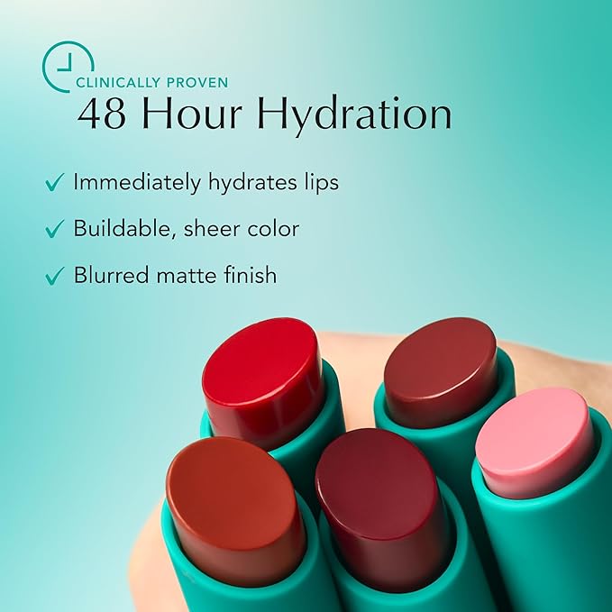 Thrive Causemetics Sheer Strength Soft Blur Lip Balm, Everyday Makeup Essential for Women, Lightweight & Creamy Lips Balm, Long Lasting Hydration, Vegan, Shade Chenoa (Neutral Spice)