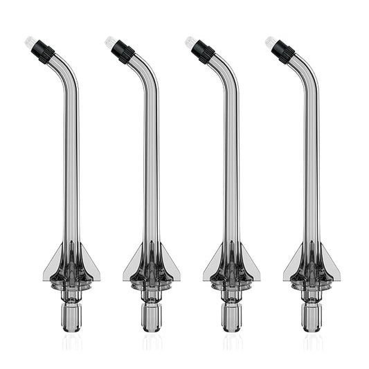 Replacement Tips for COSLUS Water Dental Flosser, 4 Orthodontic Replacement Heads Water Flosser Only Compatible COSLUS C20 (F5020E), E40 (WFP14), C31 (F5023), C50, and C51 Water Flosser
