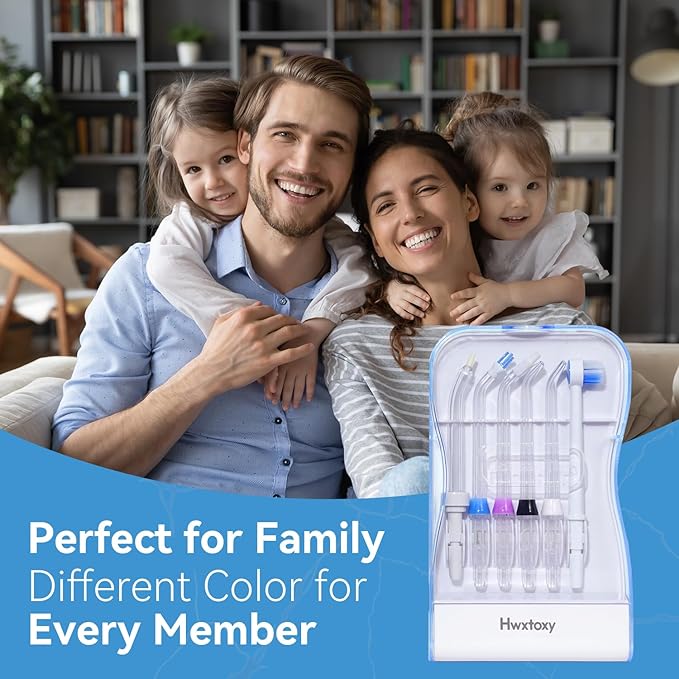 Waterpik Replacement Picks Replacement Tips for Waterpik Water Flosser, Waterpik Replacement Heads, Storage Case & AquaFlosser 6 Tips (Aquaflosser 6 Tips)