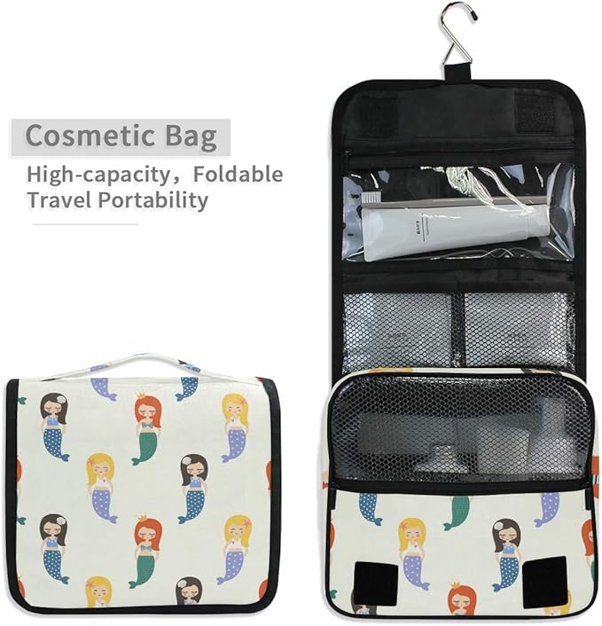 senya Hanging Travel Toiletry Bag Kit Makeup Case Cosmetics Organizer for Men Women