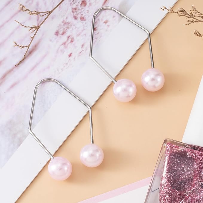 2pcs Natural Dimple Maker for Cheeks, Pink Facial Muscle Dimple Trainer Shaper, Facial Exerciser Tools for Beautiful Smile