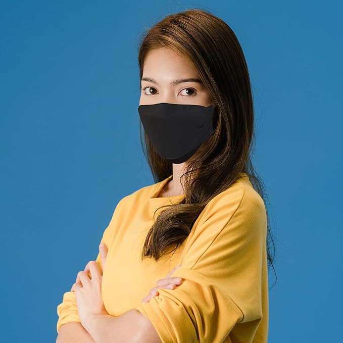 KN FLAX [40Packs KF94 - Face Protective Mask for Adult (Black) [Made in Korea] [40 Individually Packaged] Premium KF94 Certified Face Safety Black Dust Mask for Adult [English Packing]