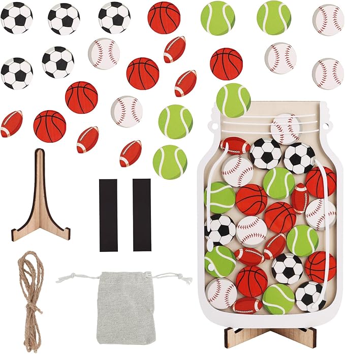 Magnetic Reward Jar for Kids, Personalized Ball Children Reward Jar and Tokens Classroom Incentive System Good Behavior Chart Management Tool Essentials for Boys & Girls Potty Training