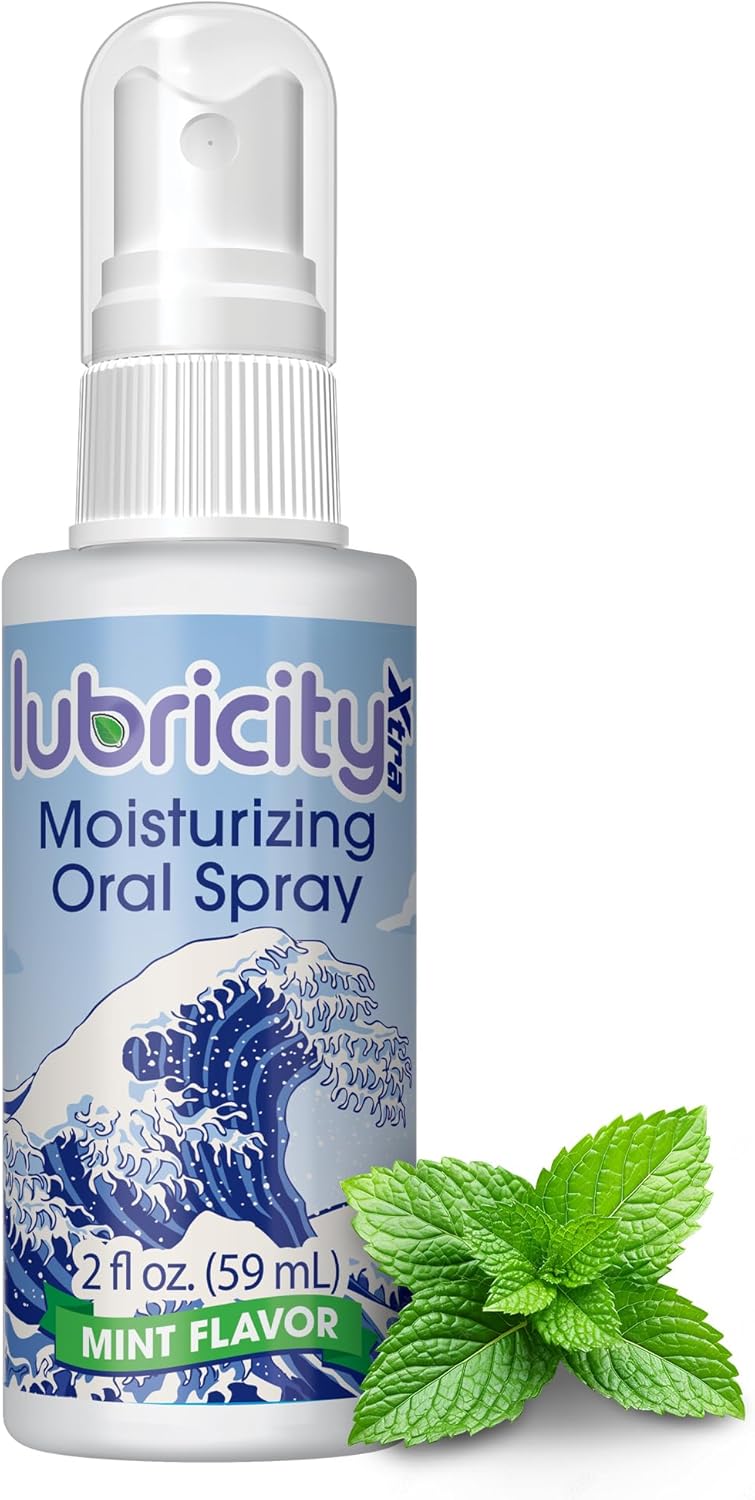 Dry Mouth Spray - Advanced Formula - Hyaluronic Acid and Xylitol, Saliva Substitute Moisturizing Oral Spray, The Most Satisfactory Solution in Dry Mouth Products (2 Fl. Oz., Mint)
