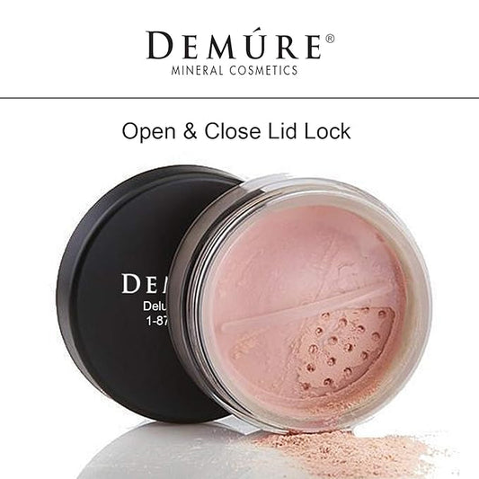 Demure Mineral Make Up Blush | Brick | Loose Powder - Natural, Professional, Cruelty Free