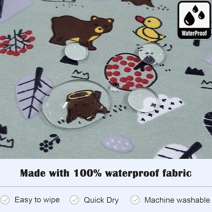 Long Sleeve Waterproof Bib for Toddlers – Soft Feeding Smock for Baby Mealtime, Self-Feeding,BPA-Free, Easy Clean