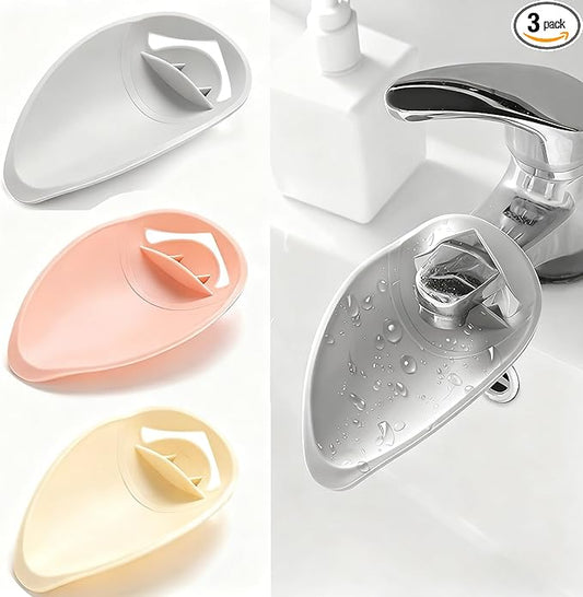 3Pcs Faucet Extender Universal Sink Handle Extenders for Kids Hand Washing, Bathroom Sink Spout Wash Helper