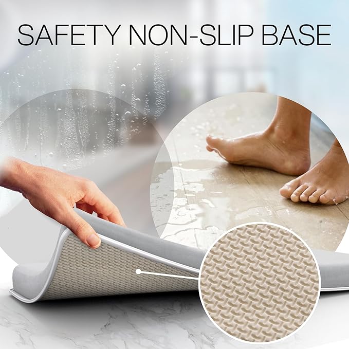 Benicci Comfortable Bath Kneeler and Elbow Kneeling Rest Pad for Baby Bathing Parents - Painless Foam Mat with Toy Organizer Pockets - Quick Drying, Foldable, Non-Slip for Baby and Toddler Bathing