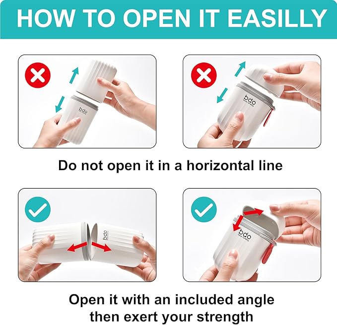 VITVITI White Toothbrush Travel Case, Portable Travel Soap Container Leakproof Dish Tray,7.88 inch Toothpaste Toothbrush Holder with Cover for Trip/Bathroom/Camping