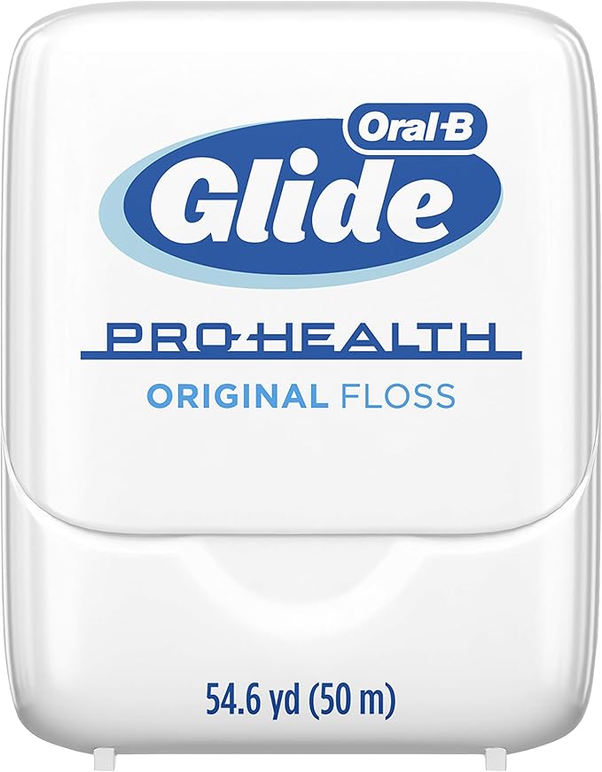 Oral-B Glide Healthy gums, unflavored floss 50M (Pack of 6)
