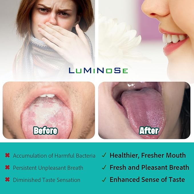 2 PCs Medical Grade Tongue Scraper by Vastmed | Stainless Steel Tongue Cleaner, Metal Tongue Scraper with Travel Bag | Tongue Scrubber for Bad Breath, Boost Oral Hygiene