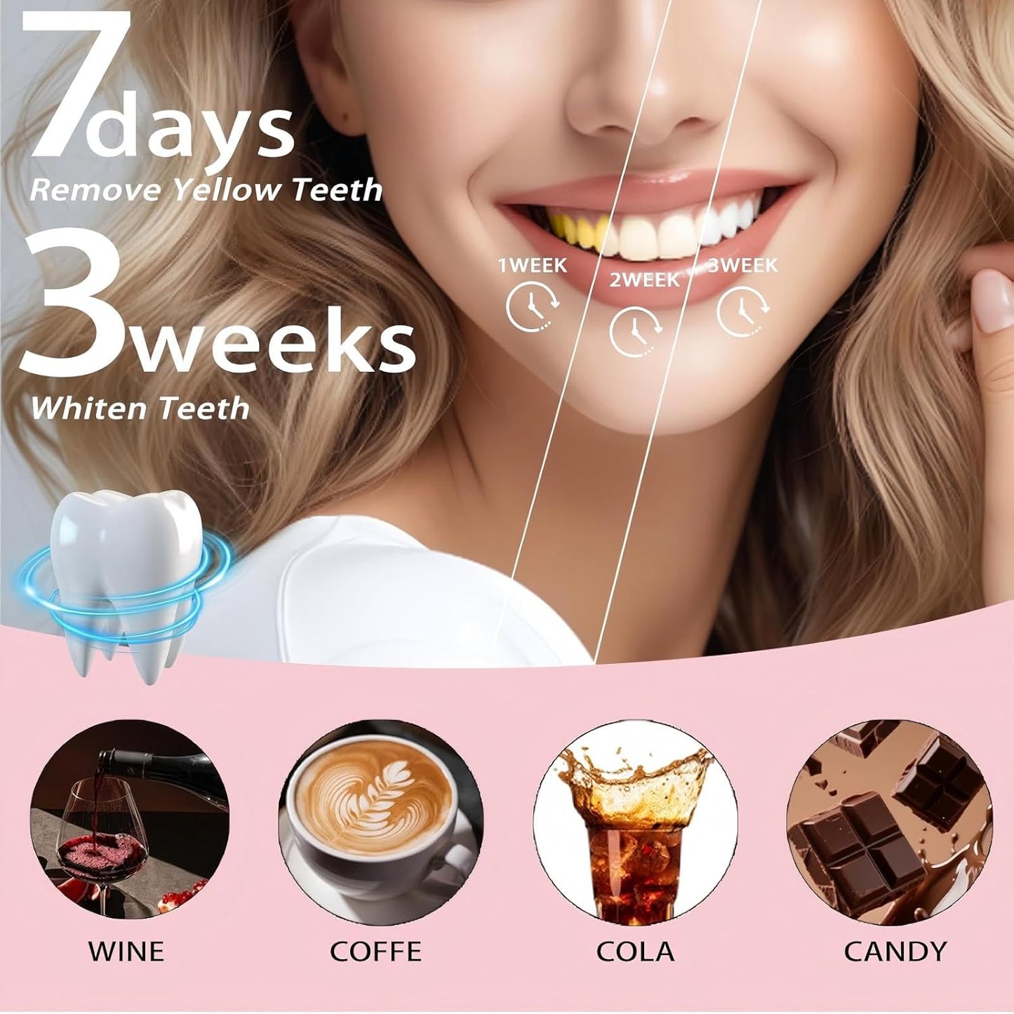 Niacinamide Whitening Toothpaste, Kimralur Triple Whitening Intensive Niacinamides Toothpastes, Fluoride-Free Formula is Suitable for Sensitive Teeth (1)