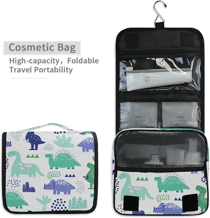 senya Hanging Travel Toiletry Bag Kit Makeup Case Cosmetics Organizer for Men Women