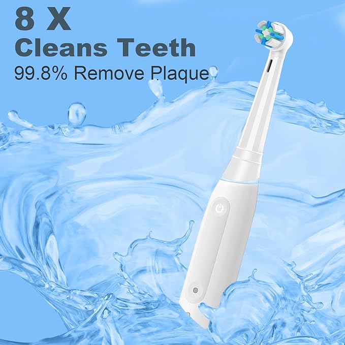 12 Count IO Replacement Heads Compatible with Oral B IO 2/3/4/5/6/7/8/9/10 Series Electric Toothbrushes, Medium Softness Brush Heads Compatible with Oral B iO for Teeth and Gums Care (Black White)