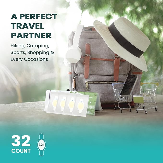 Hydrocolloid Gel Blister Bandages Pads - Promifun Waterproof Adhesive Blisters Bandages - Blister Pads for Heel, Foot, Toe, Feet - Gel Blister Chshions for Prevention & Recovery (32ct,Toe Pack)