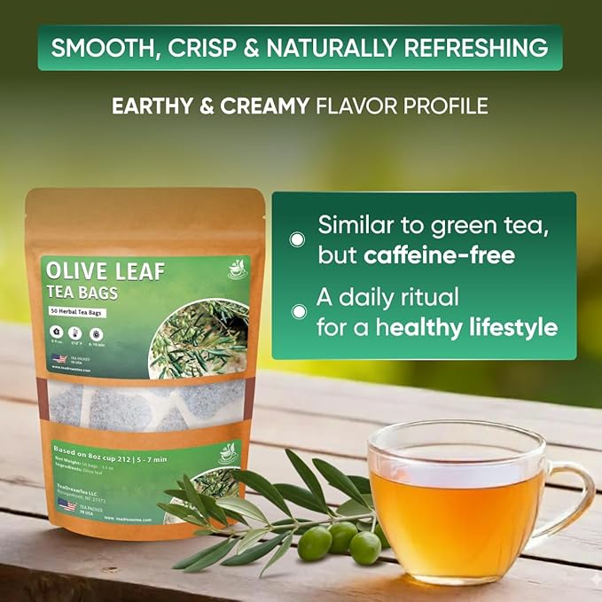 Lemongrass Tea Bags - 50 Bags (Premium Natural Pure Leaf Tea - 50 Count) Gluten-Free and Caffeine-Free Herbal tea for Relaxation, Wallness, Immune Support with Smooth Taste