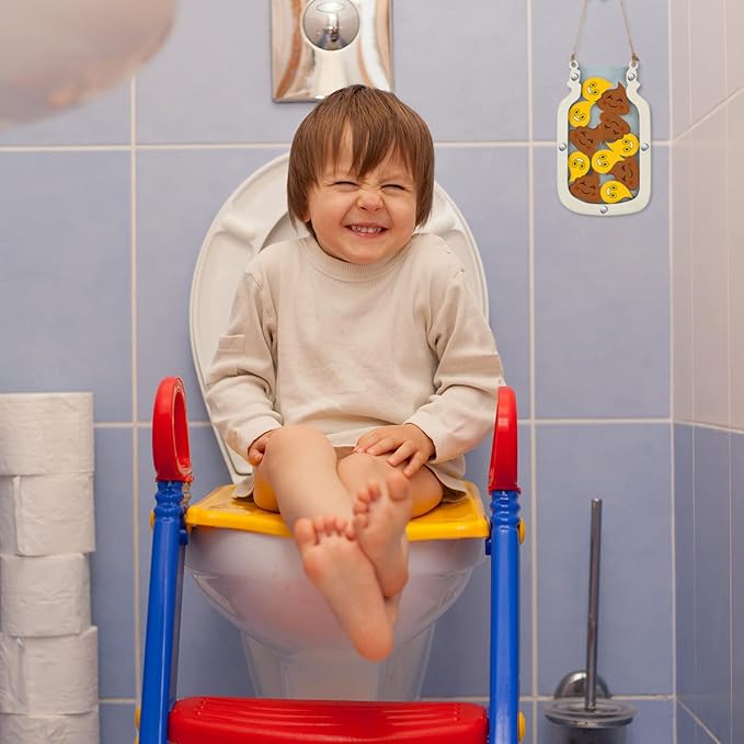 Qunclay Reward Jar for Kids Pot Training Reward Jar Classroom Incentive Good Behavior Responsibility Chart for Christmas Boys Girls Gift(Fresh Style)