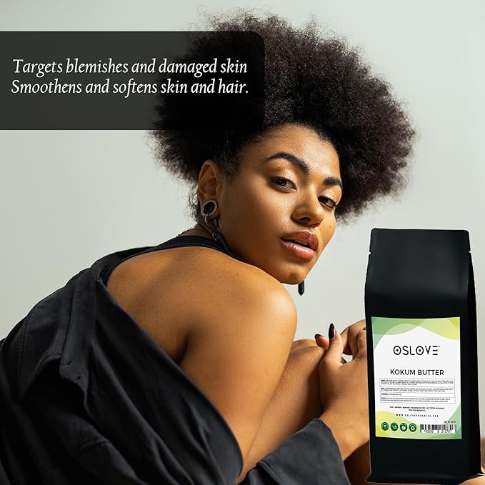 Kokum Butter-Pure, Natural, Fresh, Thickener for Whipped Body Butters, Sunscreens, Soaps, Deodorants and Lotions | 1LB.