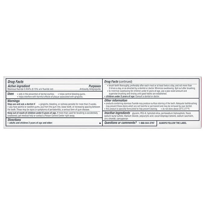 Parodontax Active Gum Repair Breath Freshener Toothpaste, 3x3.4 oz