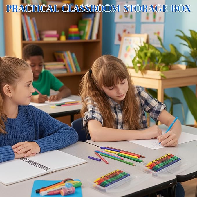 24 Pcs Travel Soap Container Portable Plastic Soap Boxes Bulk with Lid Homeless Donations Bulk Gym Shower Tour Groups Hotel Outdoor Camping (Clear)