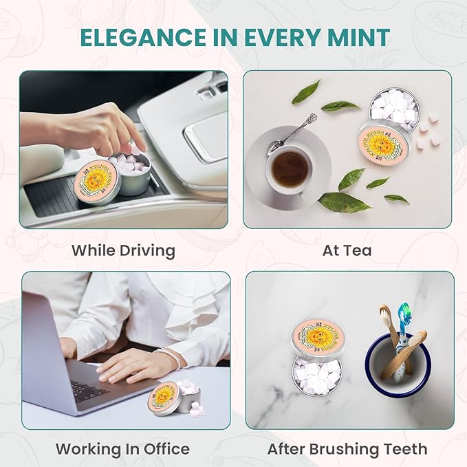 Xylitol Stone Sugar Free Candy - Vegan & Keto Friendly Unique Hard Candy Sugar-Free - 100% Natural Flavor Candies - Gluten Free & Non-GMO Breath Freshener Low Calorie Mints - Peach (Pack of 3)