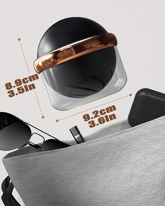 AARAINBOW Large Denture Case with Strainer Basket, Clear Retainer Cleaner and Storage Box for Travel, Mouth Guard Cleaning Case, Braces Holder Cup (Black)