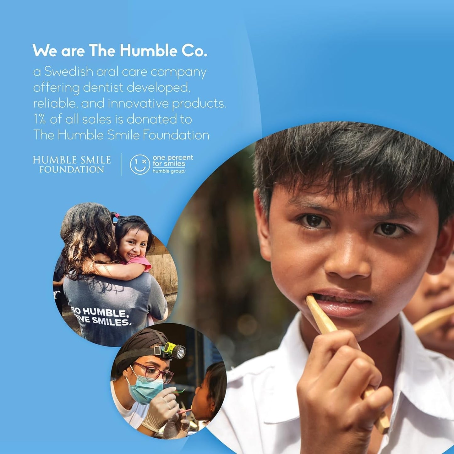 The Humble Co. Plant Based Electric Toothbrush Heads 4pk – Replacement Heads, Helps Remove Plaque and Eliminate Bad Breath