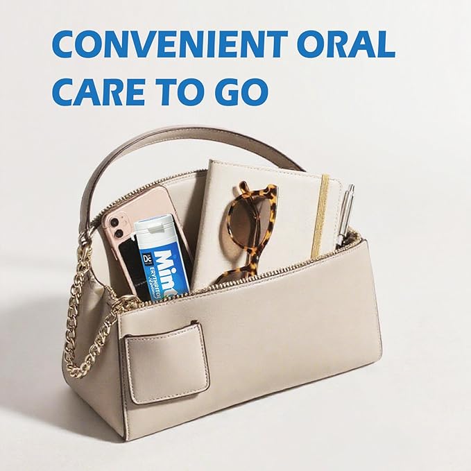 DC24 DAILY CARE Xylitol Mints | No Aspartame | Sugar Free | Low-Calorie with Erythritol | Breath Mints Dry Mouth Diabetic Friendly | Assorted Flavors 30 Pieces (Pack of 4)