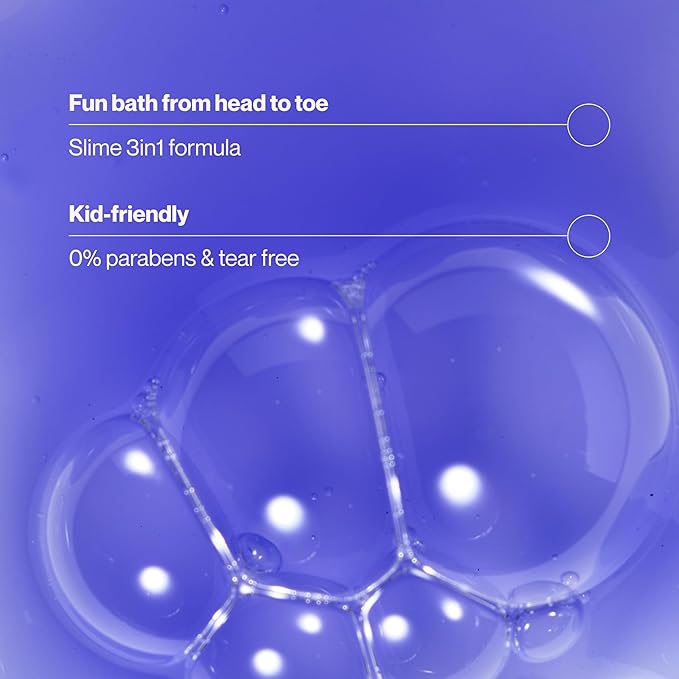 Suave Kids Minions Coco-Craze Slime 3-In-1 Shampoo, Conditioner, and Body Wash, For Tear-Free and Gentle Cleansing, 13.5 oz, 4 Pack