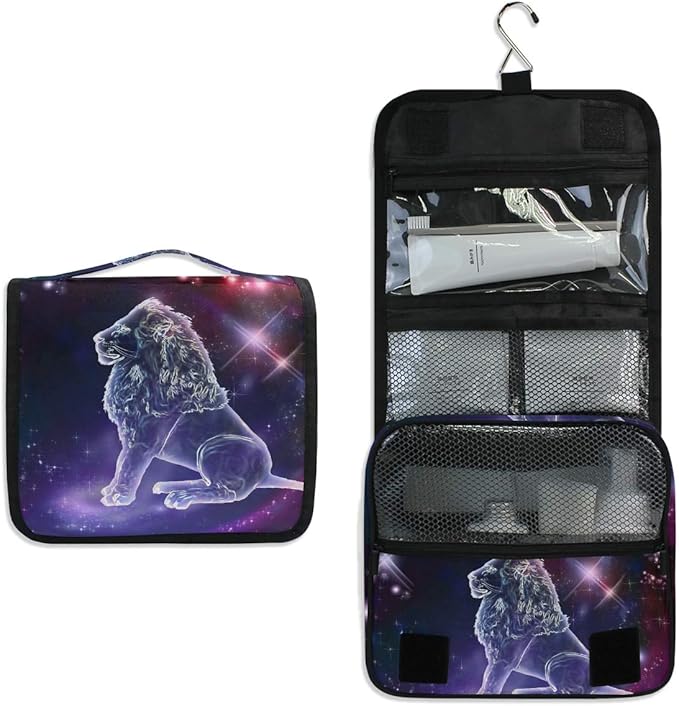 senya Hanging Travel Toiletry Bag Kit Makeup Case Cosmetics Organizer for Men Women