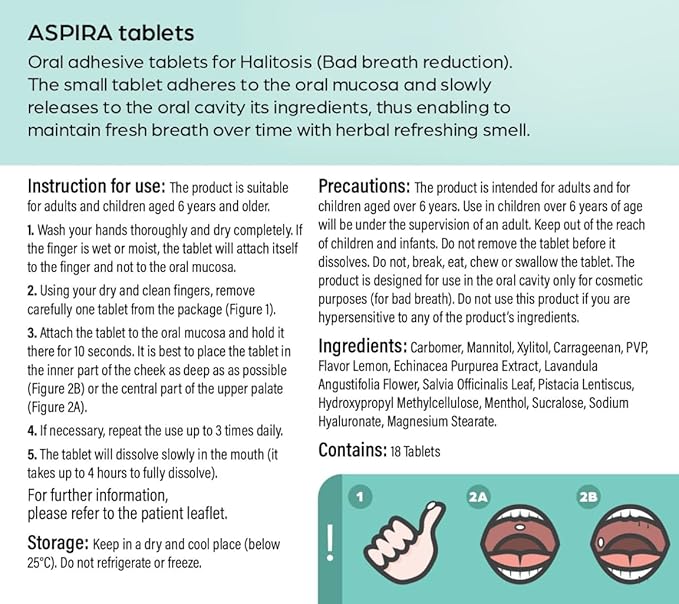 Fresh Breath Tablets - Get Rid of Bad Breath