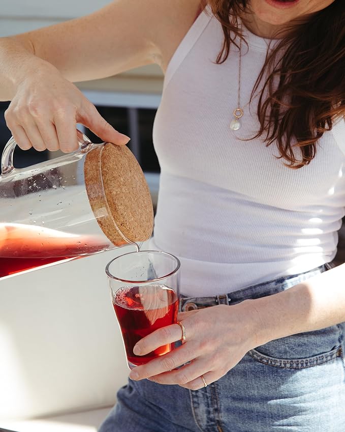 Heavenly Tea Leaves Organic Hibiscus, Loose Leaf Herbal Tea, 4 oz. (Approx. 50 Cups of Tea) – Tart, Fruity, Caffeine Free Herbal Tisane – Delicious Hot or Iced – Premium Quality Wellness Support