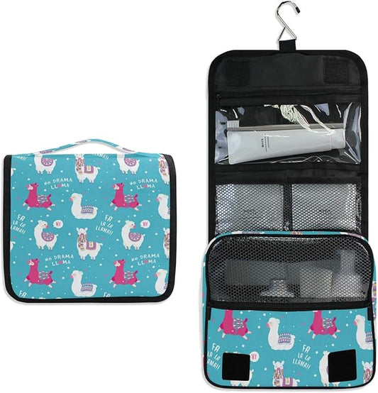 senya Hanging Travel Toiletry Bag Kit Makeup Case Cosmetics Organizer for Men Women