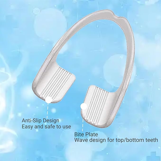 Kids Mouth Guard for Grinding and Clenching Teeth with Portable Hygiene Case | BPA Free, Disposable & Ready to Use - No Need to Boil/Mold | Comfort-fit Mouth Night Guard 10 Count