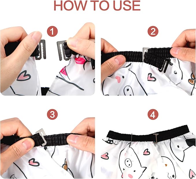 Kids Hair Cutting Cape (2 Pack) Professional Children Salon Barber Apron for Boys and Girls