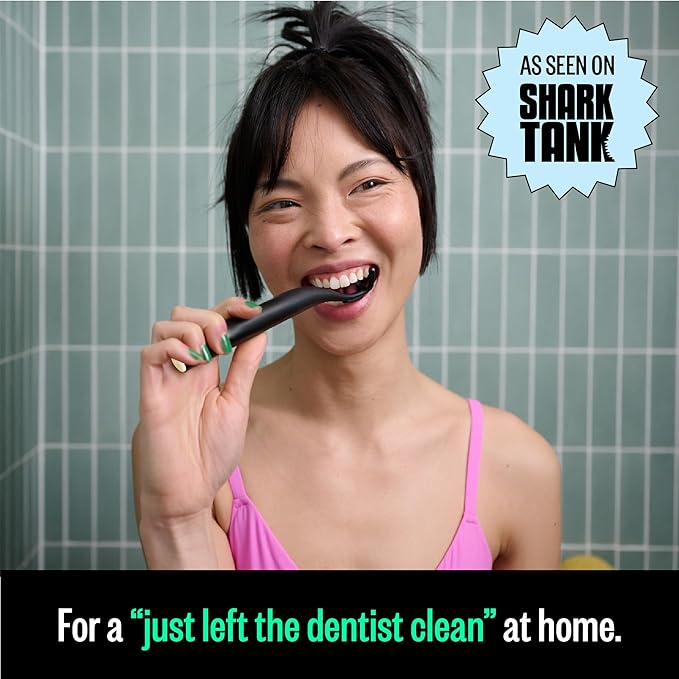 FLAUS Electric Flosser (Oprah's List, Shark Tank) 3 Speeds + 45 Refill Heads (Gentle Gliding Floss for Sensitive Gums) Water Flosser Alternative, Dentist Recommended Tooth Flossers Dental Floss Picks