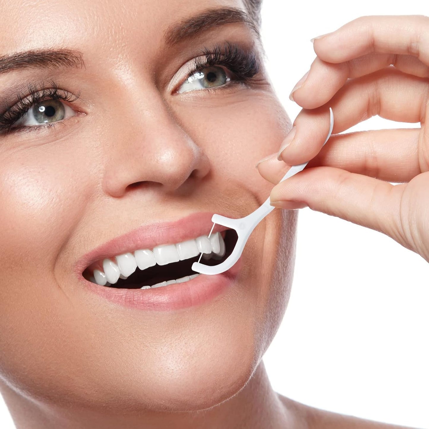 200PCS Dental Floss Sticks - Disposable Toothpicks for Teeth Cleaning, Teeth Sticks, Tooth Picks, Floss Picks (200 Picks)