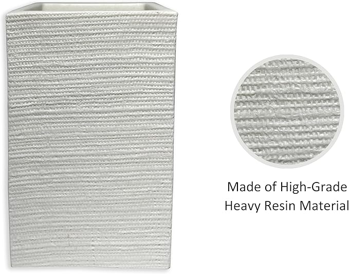 Mandarin Resin Bathroom Tumbler - Decorative Toothbrush Holder Cup for Bathroom Vanity Organizer and Countertop Decor