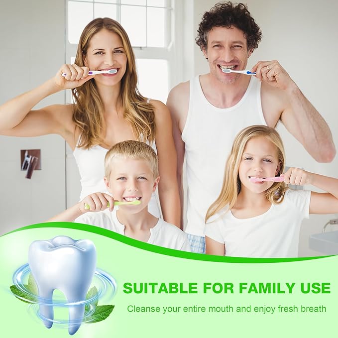 HOFASON 100 Tubes Bulk Travel Size Toothpaste for Bad Breath, 0.18 oz(5 g) Disposable Extra Small 2.28x0.78 inches Mini Toothpaste Peppermint for Guests, Homeless, Hotel, Charity Toiletries