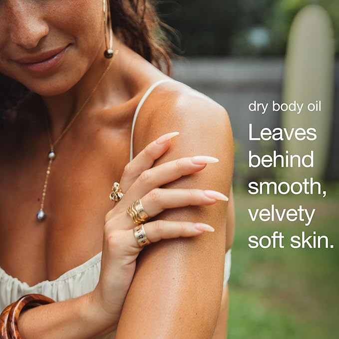 HUME SUPERNATURAL Dry Body Oil Spray - Ultra Hydrating Oil for Dry Skin, Light and Nourishing Body Oils for Women and Men, Long-Lasting Moisture (Coconut Coast, 1-Pack)