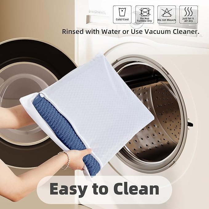 Large Bathroom Rugs Non Slip Washable Bath Rugs Super Absorbent Bathroom Rug Thin Quick Dry Low Pile Bath Mats, Navy Blue 36"x48"