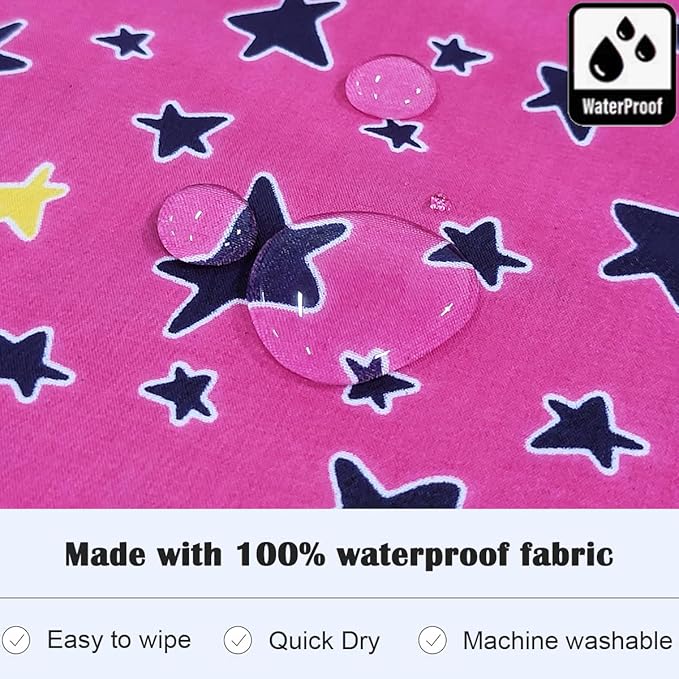 Long Sleeve Waterproof Bib for Toddlers – Soft Feeding Smock for Baby Mealtime, Self-Feeding,BPA-Free, Easy Clean